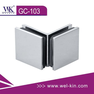 Stainless Steel 180 Degree Glass Connectors Glass Curtain Wall Clamp Hardware (GC-103)