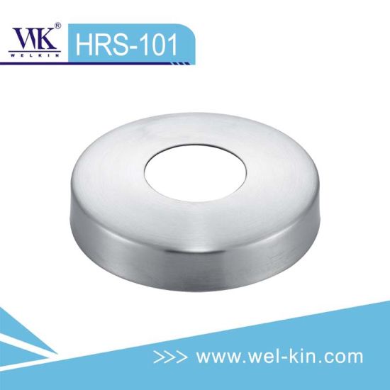 Stainless Steel Handrail Accessories Base Plate Flange for Railing Decorative Cover (HRS-101)