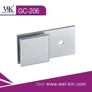 Wall Mount Bathroom Shower Screen Hardware 180 Degree Wall To Glass Clips (GC-206)