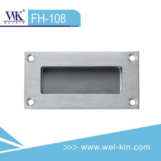 Modern Recessed Stainless Steel 304 Satin Cabinet Handle Hardware(FH-108)