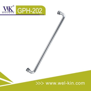 Brass Chrome Bathroom Towel Rail Door Handle (GPH-012)
