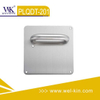 Stainless Steel 304 Tube Door Handle with Plate
